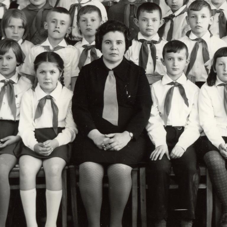 1972 - выпускной 4А класс