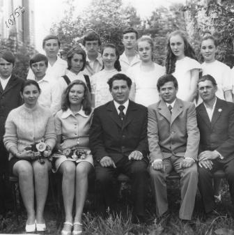 Выпуск музыкальной школы 1975