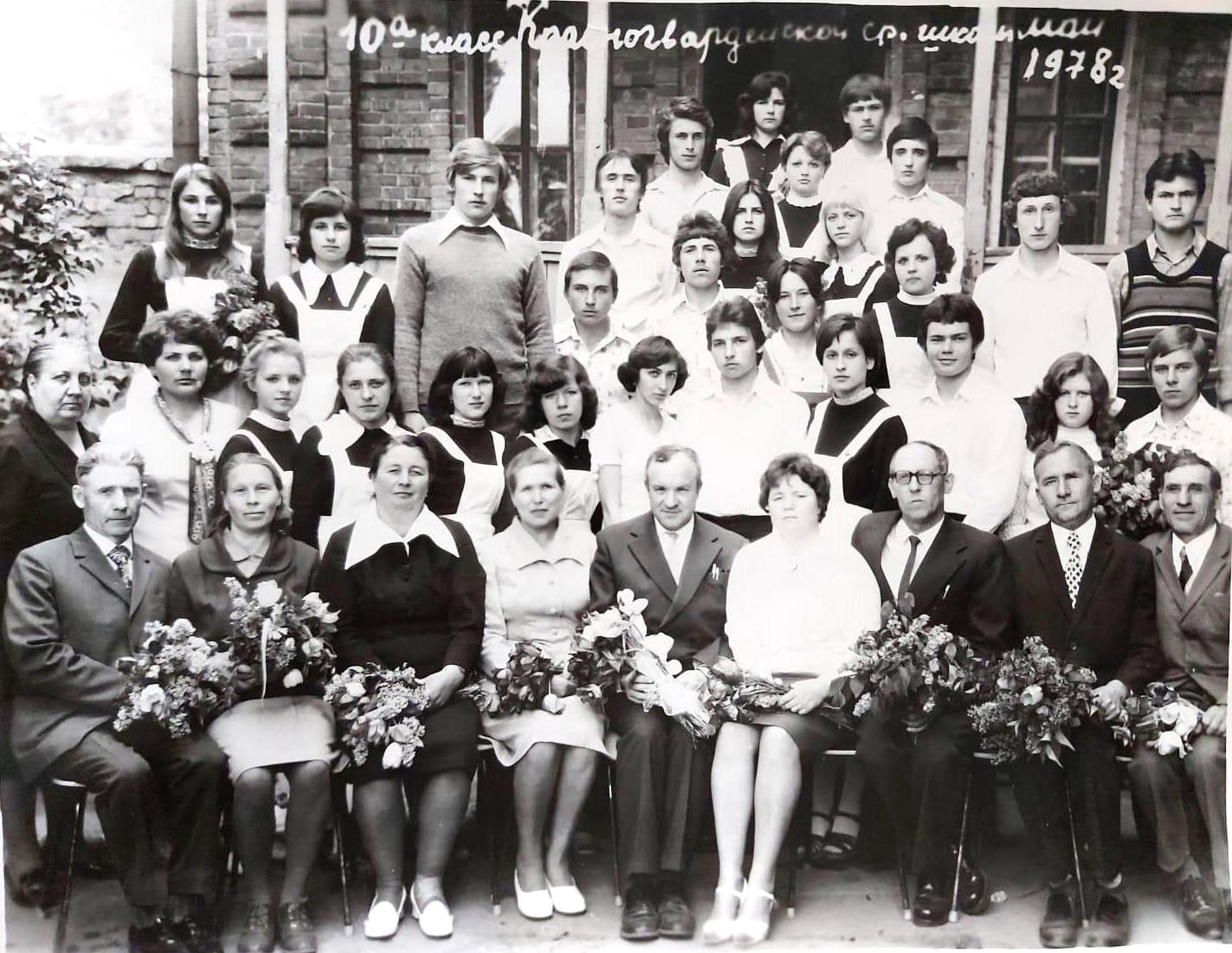 Приходько Нелля Евгеньевна - Выпуск 1978 года